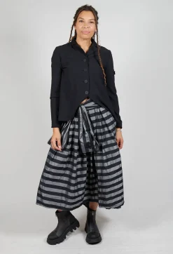 Pluslavie Skirts^A New T Skirt in Stripe