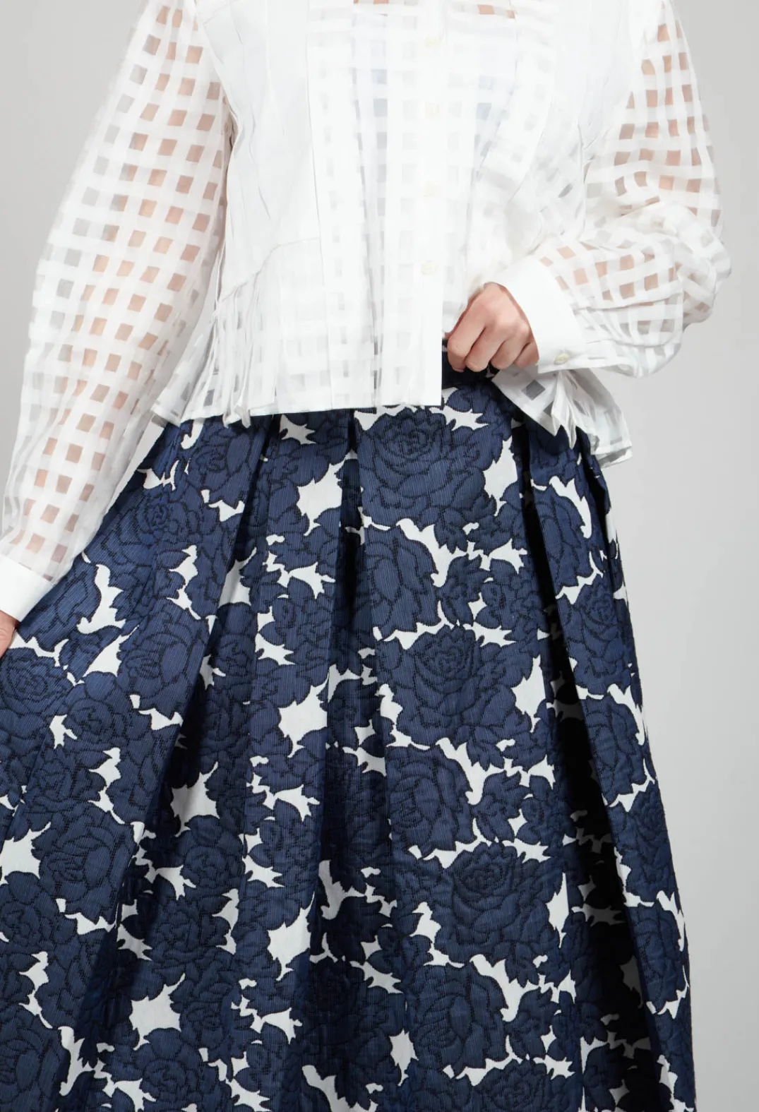 Dea Kudibal Skirts^Abey Skirt in Floral Blue