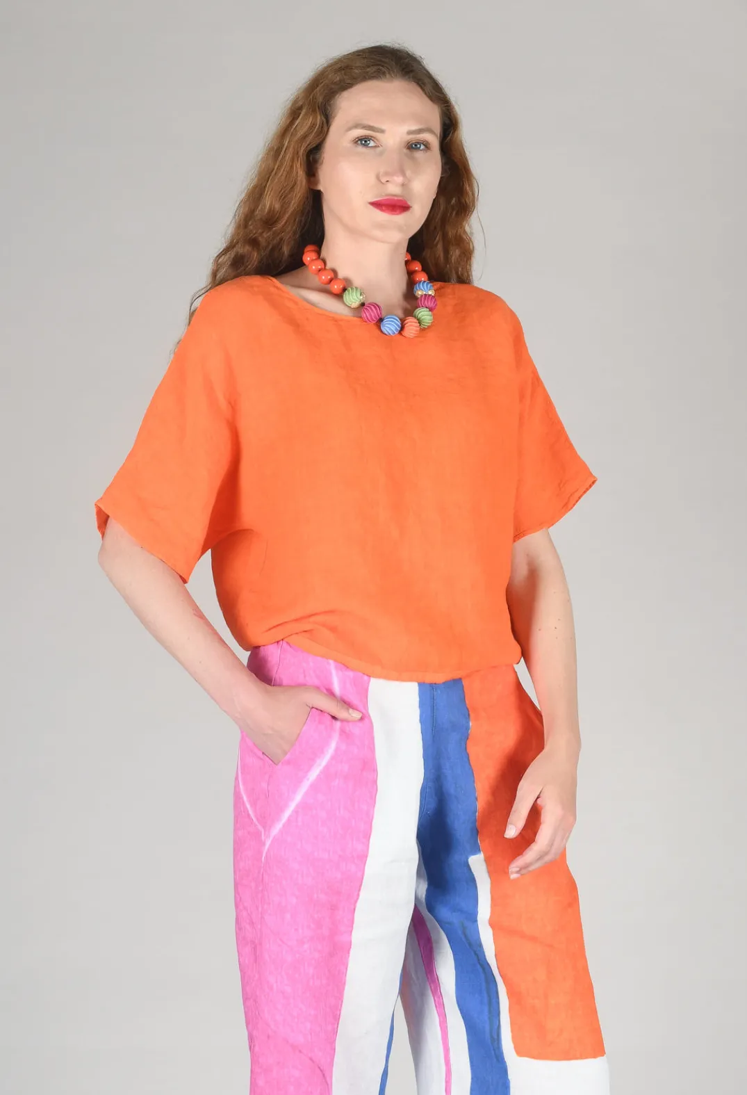 Elemente Clemente Tops^Abigi Top in Arancia