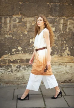 Ixos Dresses^Abito Still Dress in Cognac