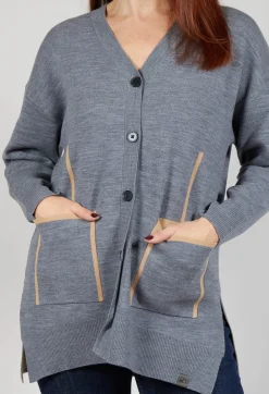 Beatrice B Cardigans^Active Cardigan in Grey