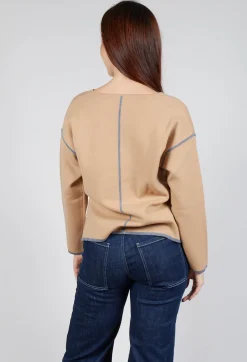 Beatrice B Tops^Active Top in Beige