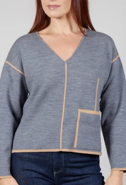 Beatrice B Tops^Active Top in Grey