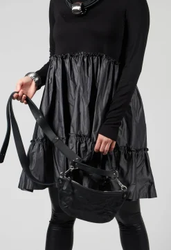 Bread and Butter Bags^Adjustable Strap Bag in Black