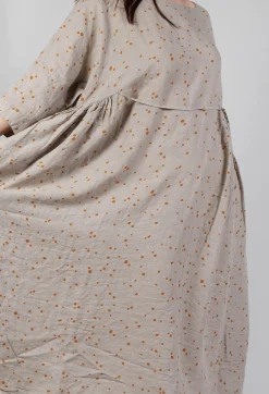 Mama B Dresses^Affresco Ls Dress In Ambra
