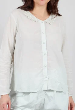 Ewa I Walla Shirts & Blouses^Agna Blouse in Soft Jade