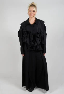 La Vaca Loca Shirts & Blouses^Agosto Shirt in Black