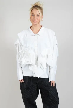 La Vaca Loca Shirts & Blouses^Agosto Shirt in White