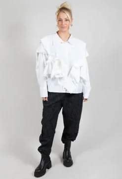 La Vaca Loca Shirts & Blouses^Agosto Shirt in White