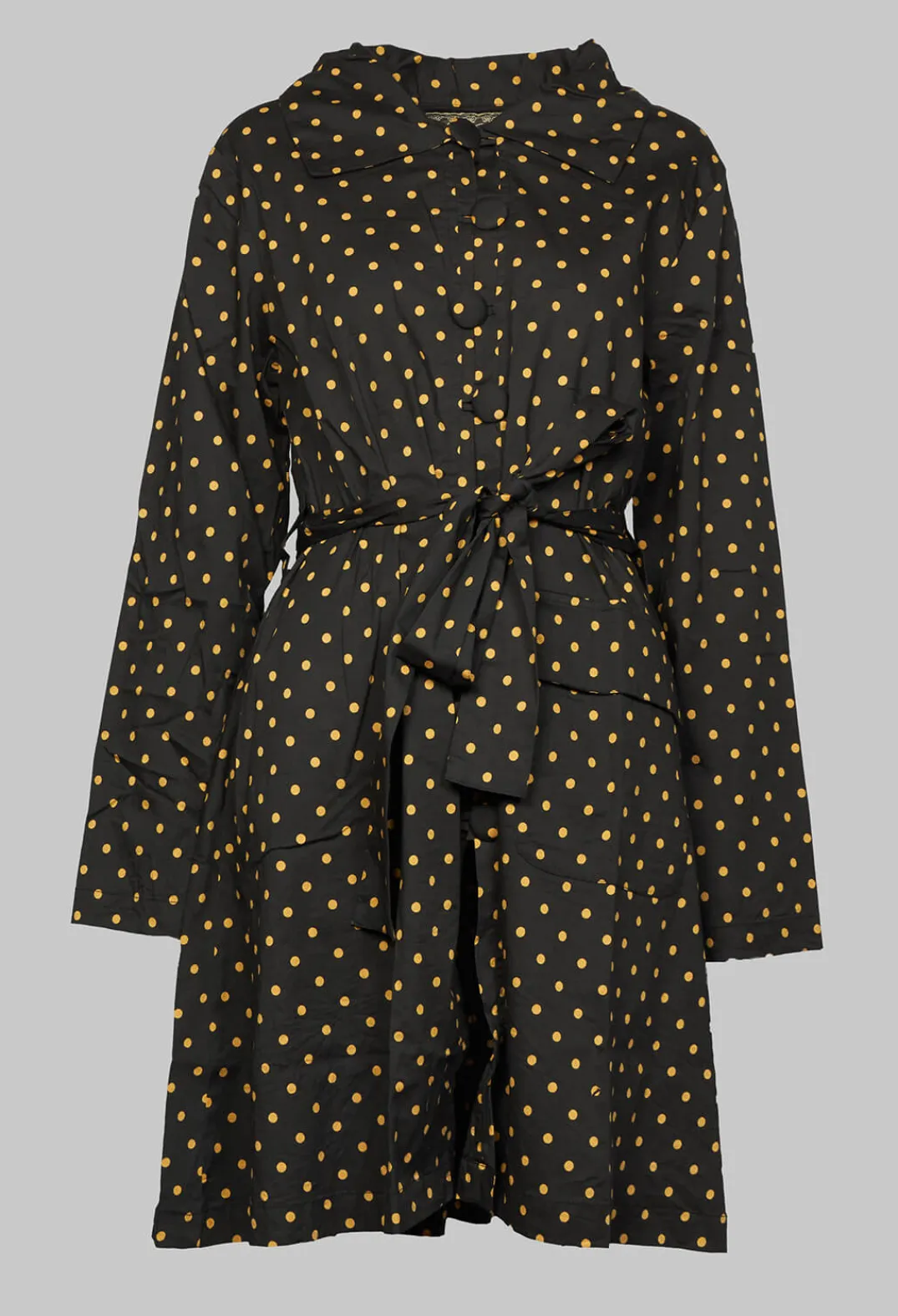 Les Ours Coats^Alane Coat in Large Spot Bronze