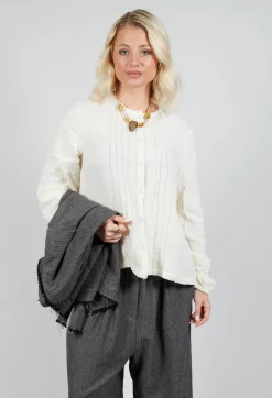 Ewa I Walla Tops^Aletta Top in Cream
