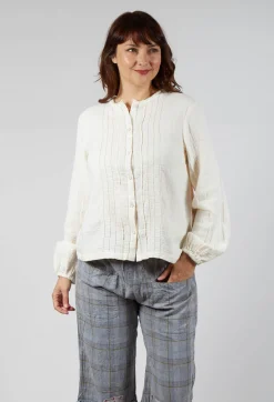 Ewa I Walla Tops^Aletta Top in Cream