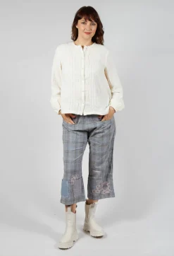 Ewa I Walla Tops^Aletta Top in Cream