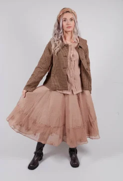 Ewa I Walla Tops^Aletta Top in Taupe