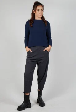 Mama B Trousers^Alicia J Trousers in Blu