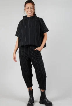 Mama B Trousers^Alicia J Trousers in Nero