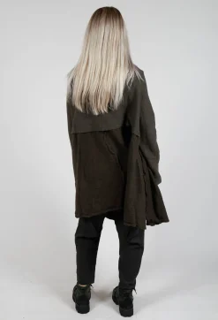Rundholz Black Label Jackets^A-Line Jacket with Feature Pockets in Jungle