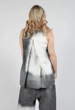 Rundholz Mainline Tops^A-Line Linen Top in Asteroid Pigment (Pictured in Moon Pigment)