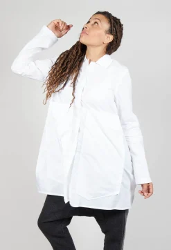 Rundholz Mainline Dresses^A-Line Shirt in White