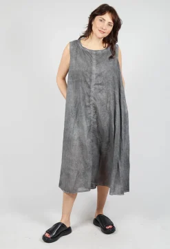 Rundholz Black Label Dresses^A-Line Sleeveless Dress in Black Cloud