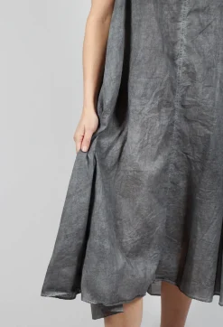 Rundholz Black Label Dresses^A-Line Sleeveless Dress in Black Cloud