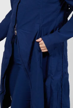 Rundholz Dip Coats^A-Line Structured Coat in Ocean