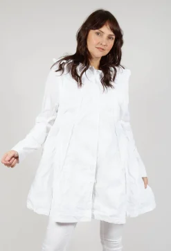 Rundholz Dip Coats^A-Line Structured Jacket in Semi Bleach
