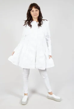 Rundholz Dip Coats^A-Line Structured Jacket in Semi Bleach