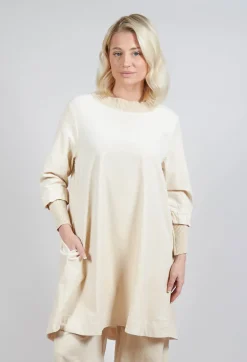 Amici Tops^A-Line Tunic in Cream