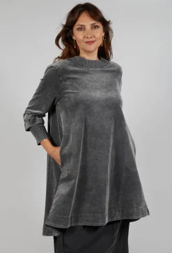Amici Tops^A-Line Tunic in Pewter
