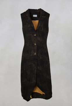 BALOSSA Co-ords & Suits^Alis Vest in Black/Beige
