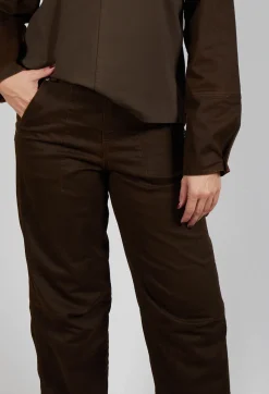 Annette Gortz Trousers^Aljo Mom Trouser in Earth