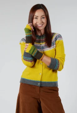 Eribe Gloves^Alloa Fingerless Gloves in October