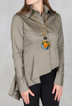 BALOSSA Shirts & Blouses^Alma Shirt in Olive