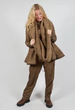 Rundholz Mainline Scarves^Alpaca Snood in Camel Mel
