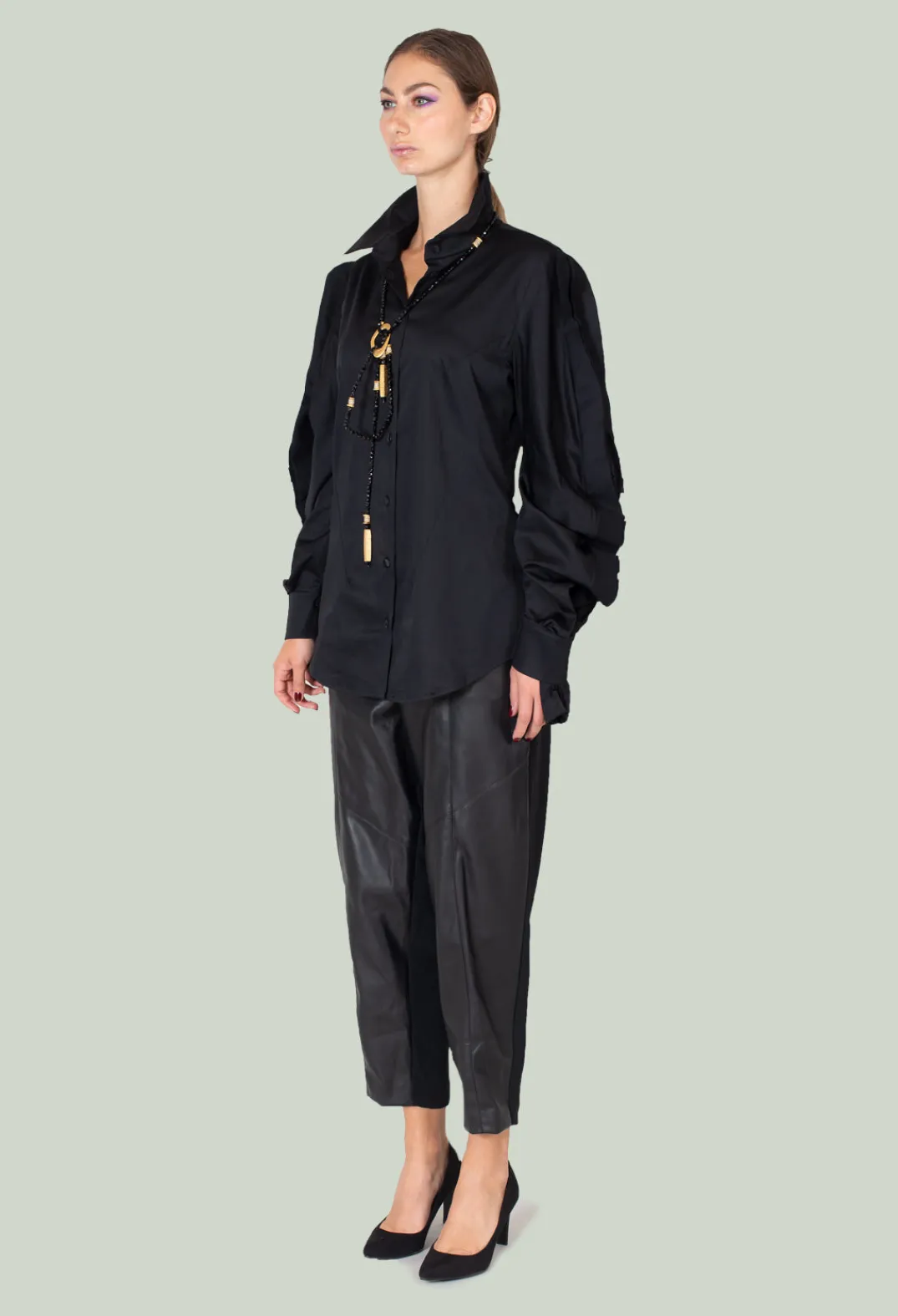 BALOSSA Shirts & Blouses^Amana Shirt in Black