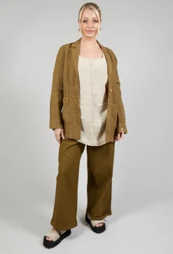 Elemente Clemente Jackets^Ambato Blazer in Kaki