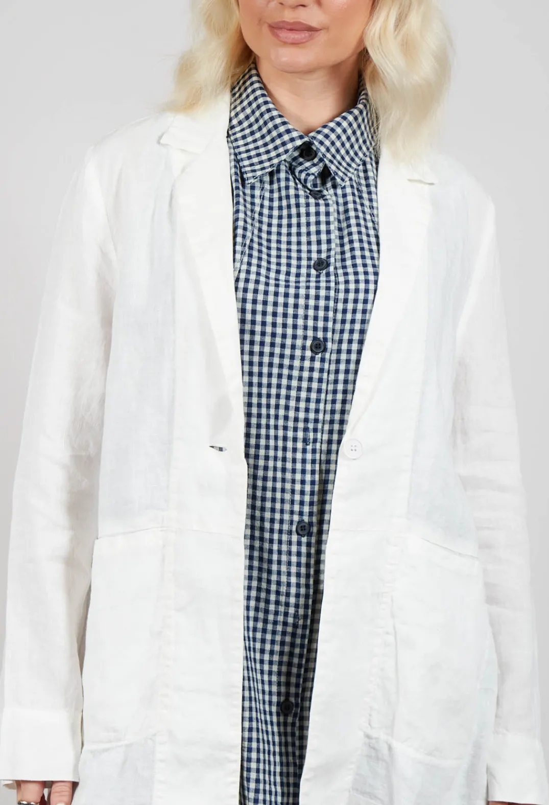 Elemente Clemente Jackets^Ambato Blazer in Off White