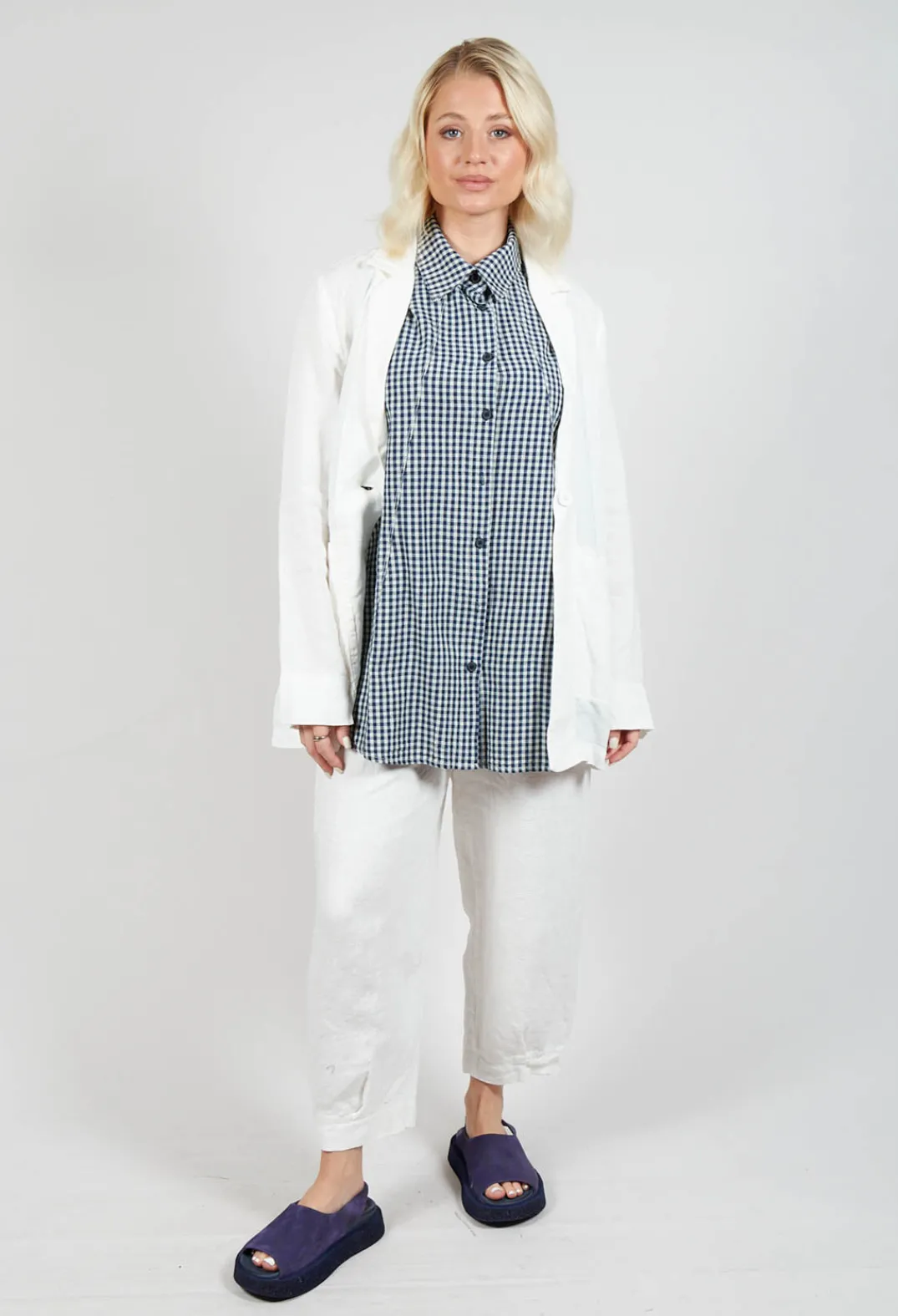Elemente Clemente Jackets^Ambato Blazer in Off White