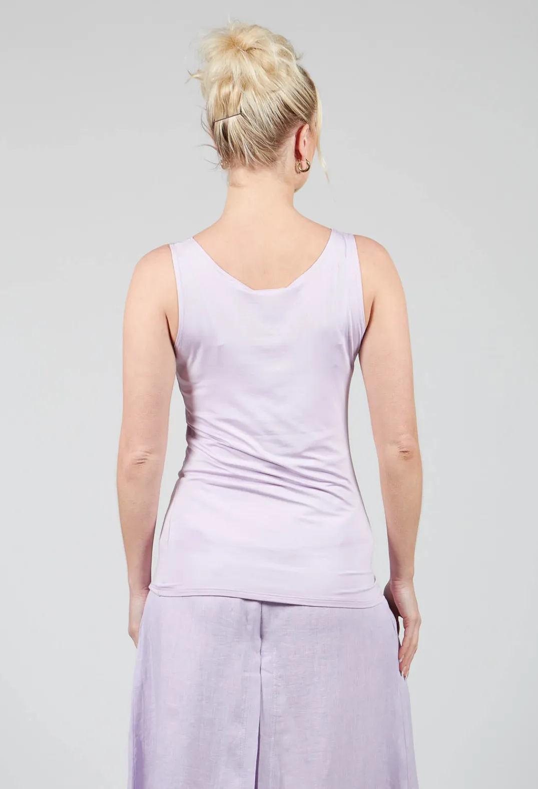 Sarah Pacini Tops^Anais T-Shirt Vest in Lilac