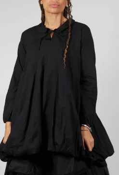 Les Ours Dresses^Ancolie Dress in Coton Noir