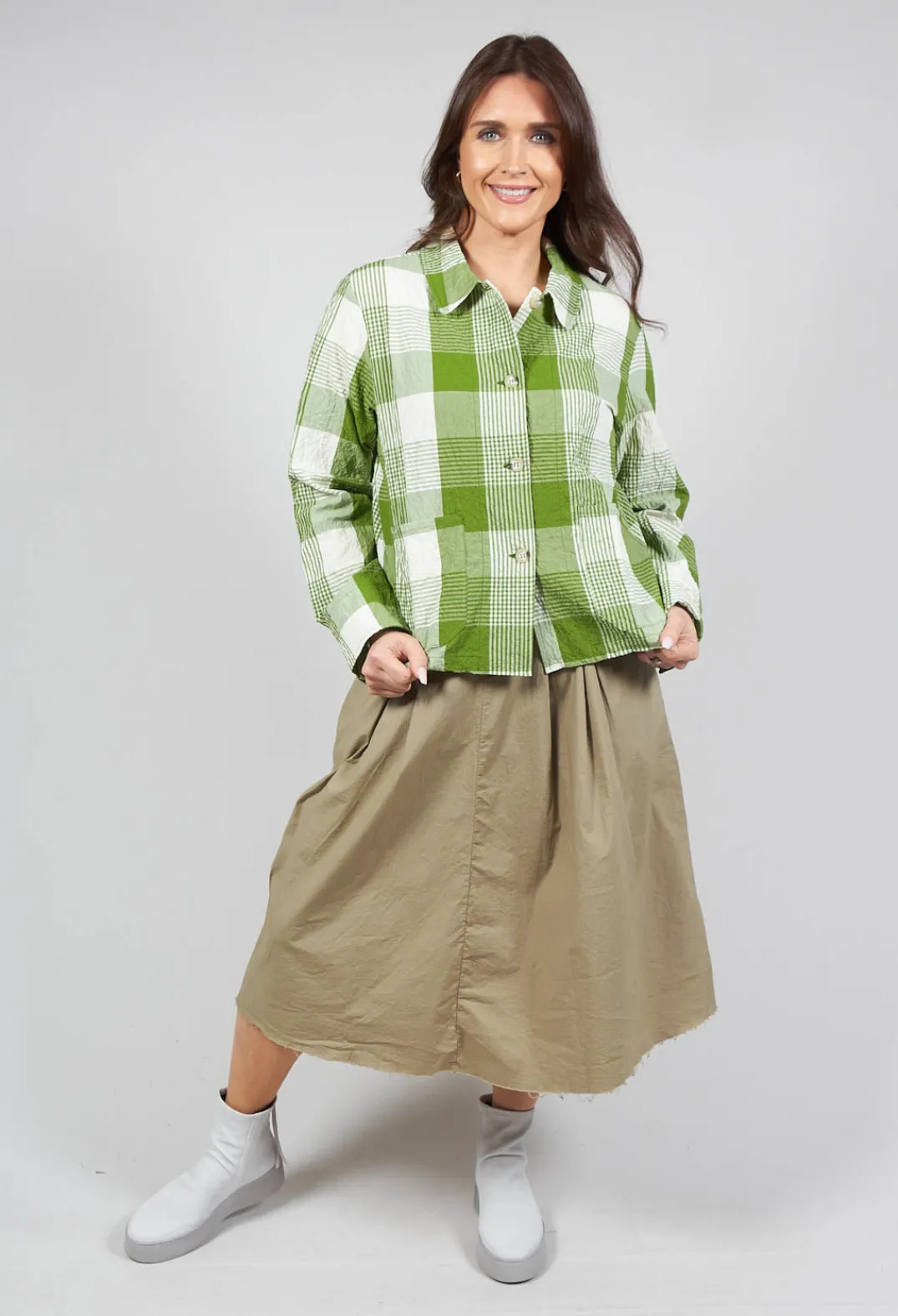 Mama B Jackets^Andy Q Jacket in Avocado