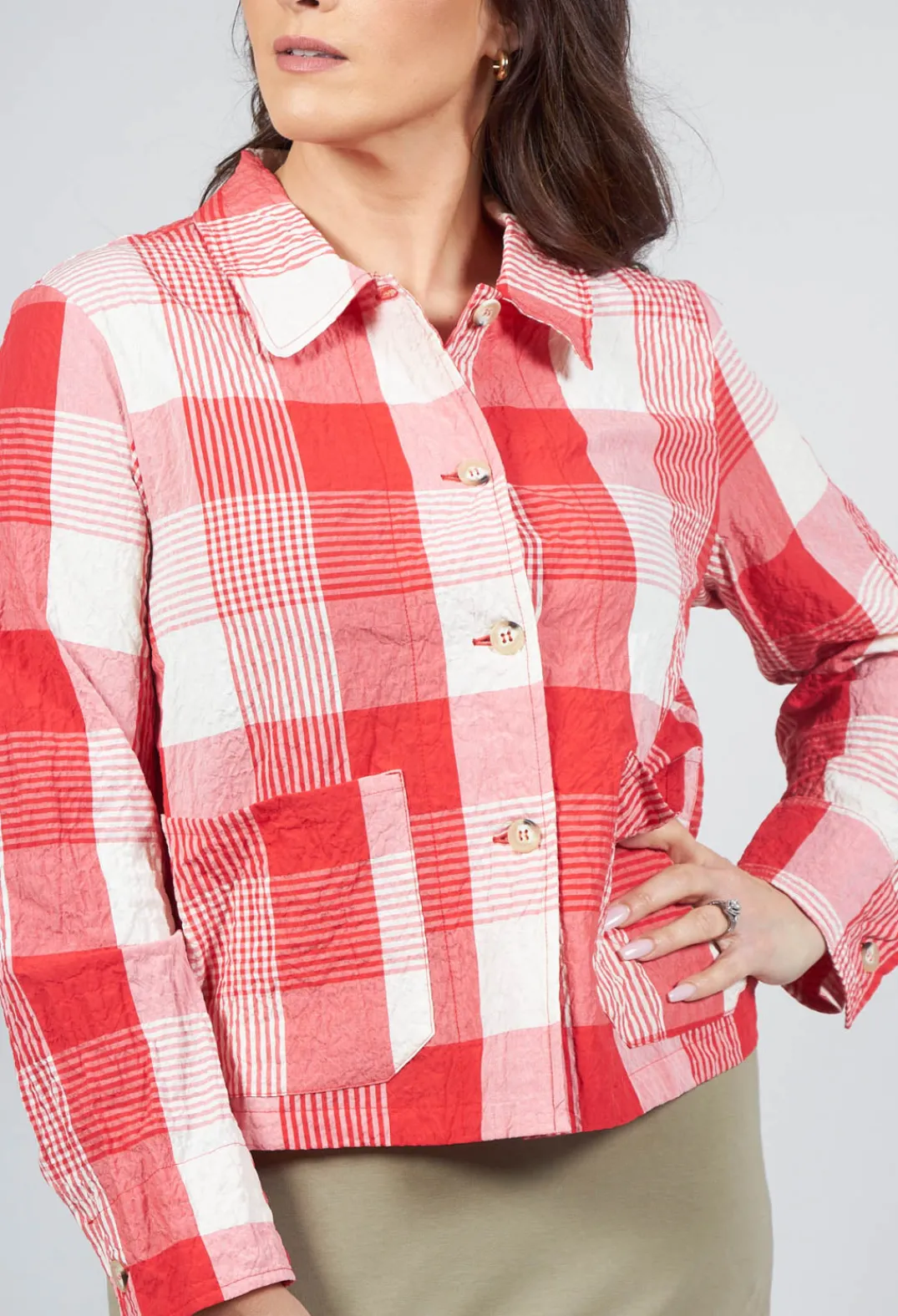 Mama B Jackets^Andy Q Jacket in Fuoco