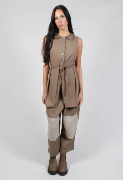 Ewa I Walla Tops^Anisa Vest in Walnut