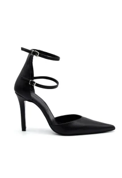 Nostra Santissima Heels^Ankle Strap Heels in Black