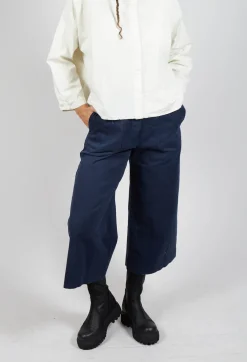 Aequamente Trousers^Ankle Wide Leg Trousers in Abiss