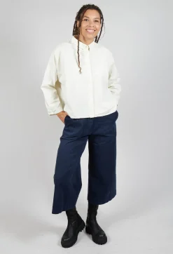 Aequamente Trousers^Ankle Wide Leg Trousers in Abiss