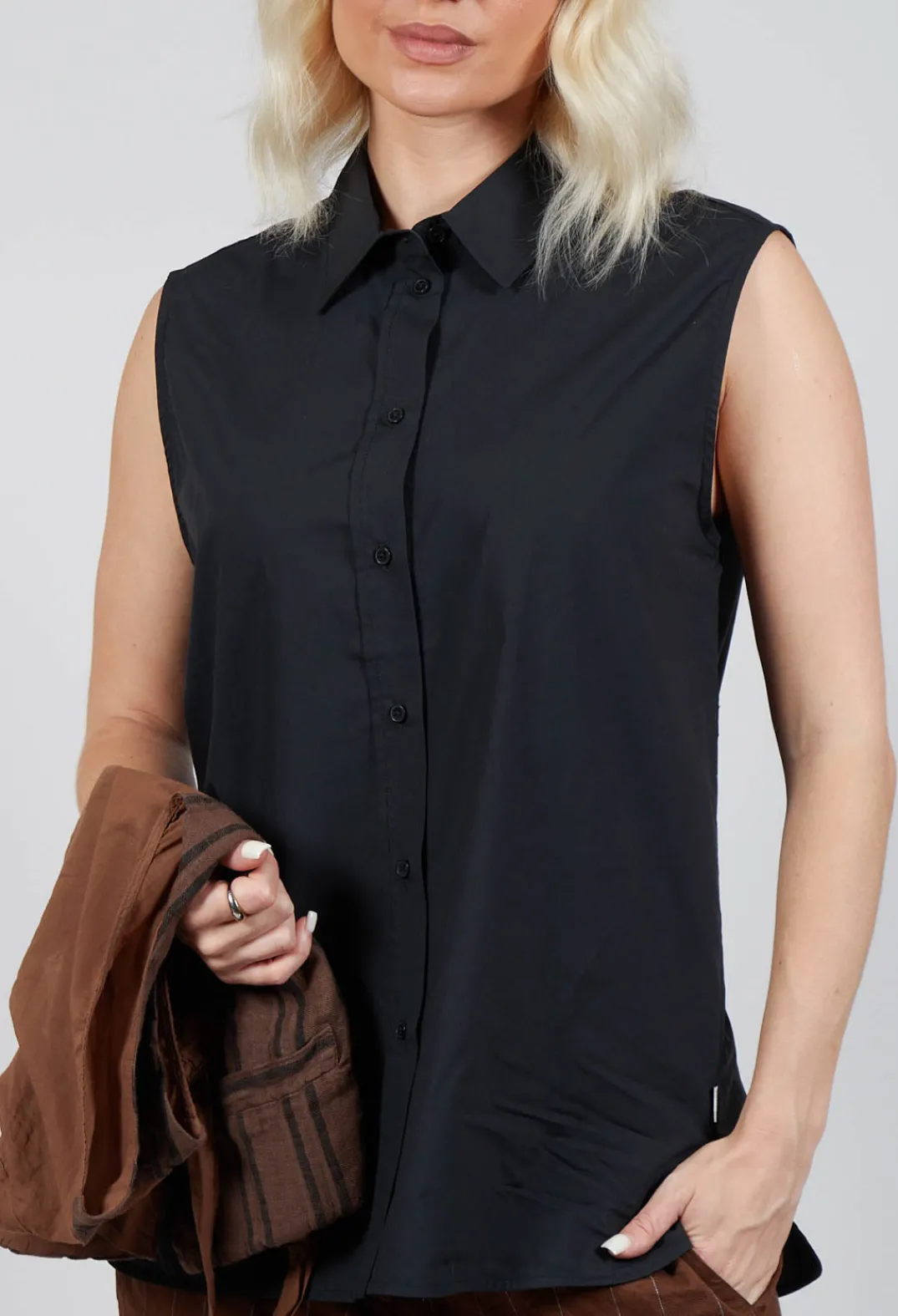 Ecoalf Shirts & Blouses^Annaalf Shirt in Black