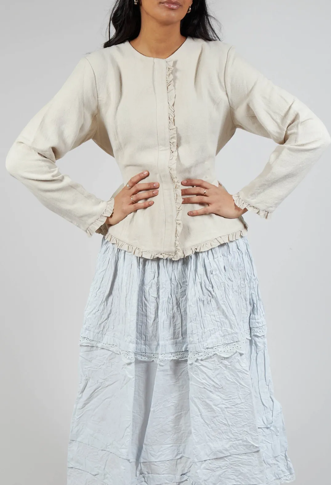 Ewa I Walla Jackets^Annelie Jacket in Bone White