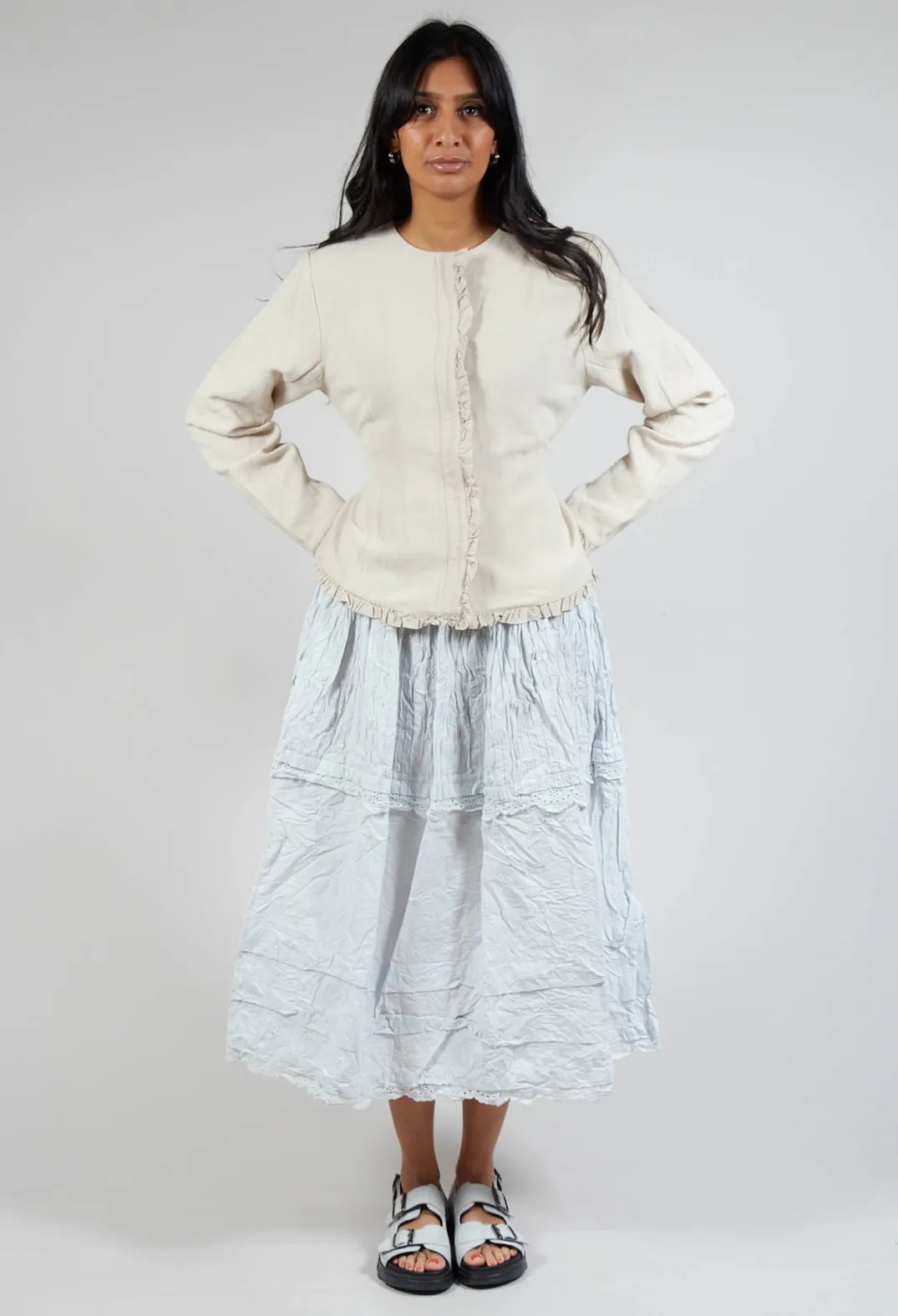 Ewa I Walla Jackets^Annelie Jacket in Bone White